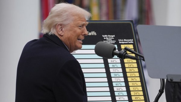ТРАМП УВЕО ВАНРЕДНУ СИТУАЦИЈУ У САД: Зашто нема царина за Русију, Белорусију, Северну Кореју и Кубу? ТРАМП УВЕО ВАНРЕДНУ СИТУАЦИЈУ У САД: Зашто нема царина за Русију, Белорусију, Северну Кореју и Кубу?
