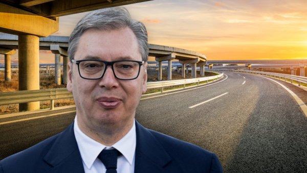 ВУЧИЋ ПОДЕЛИО СЈАЈНЕ ВЕСТИ: Ускоро се отвара још 14 км новог ауто-пута и 30 км брзе саобраћајнице
