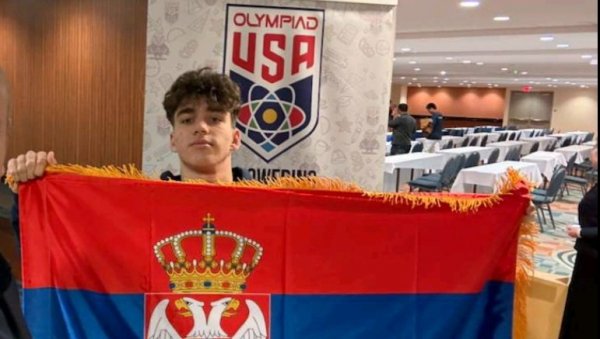 НАШЕМ ВУКУ У МАТЕМАТИЦИ НЕМА РАВНОГ: Средњошколац из Београда на Олимпијади у САД освојио злато и титулу апсолутног победника