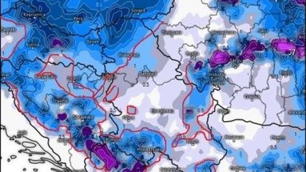(МАПЕ) СУТРА СКОРО 20 СТЕПЕНИ, ПА СНЕГ: Екстремни обрти из дана у дан