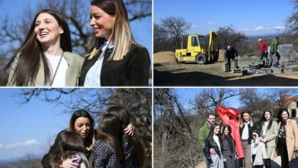 ДРЖАВА ПОМОГЛА ПОРОДИЦИ СА ПЕТОРО ДЕЦЕ У СЕВОЈНУ: Јекнићи коначно добијају кућу, министарка Месаровић стигла у посету